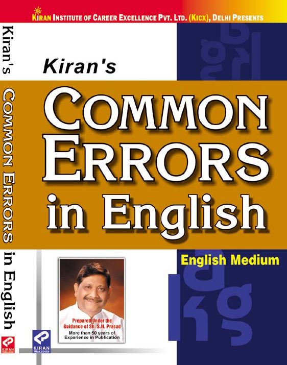 Common Errors in English —English