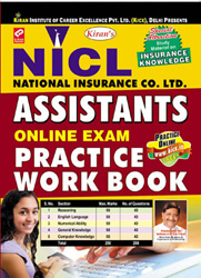 kiran prakashan books for nicl | NICL National Insurance Company Limited  Assistant Online Exam Practice Work Book English | 1240
