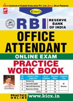 RBI Office Attendant Online Exam Practice Work Book English 2076