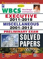 WBCS Executive 2011 2018 Miscellaneous 2001 2012 Preliminary Exam Solved Papers English 2146