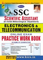 Ssc Scientific Assistant Electronics &Telecommunication Online Exam Practice Work Book - English