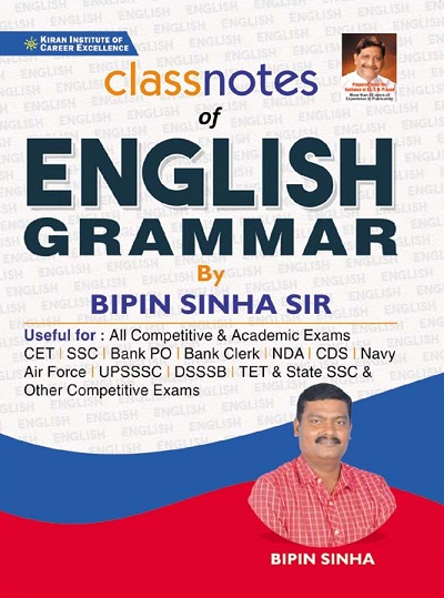 Class notes of English Grammar By Bipin Sinha sir (English Medium) 3445
