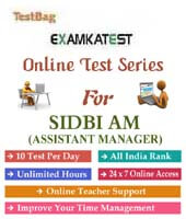 Sidbi online test|  Assistant Manager (1 Month)
