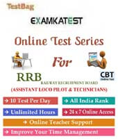 RRB  ALP & Technicians Exam Mock Test 1 month