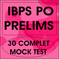 Ibps po prelims mock test | 30 Mock Test