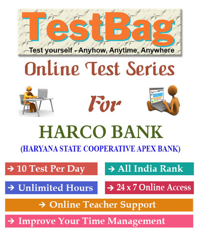 Haryana bank clerk online test series