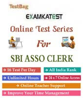 Mock test for sbi associate bank |  clerk exam  (3 Month) 