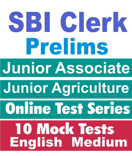 sbi clerk mock test in english