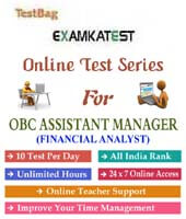 Obc assistant manager mock test 3 month