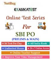 online test series for sbi po  | 6 Months 