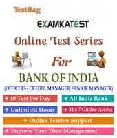 Bank of india online Test Series |  3 Months