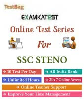 ssc stenographer online test (1 Month)*