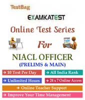 Niacl officer online test  | 3 Months