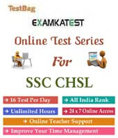 Online test for ssc chsl  | 12 Month 