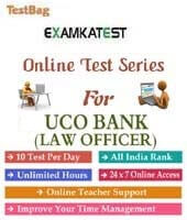 Uco bank law officer exam mock test (1 Month)