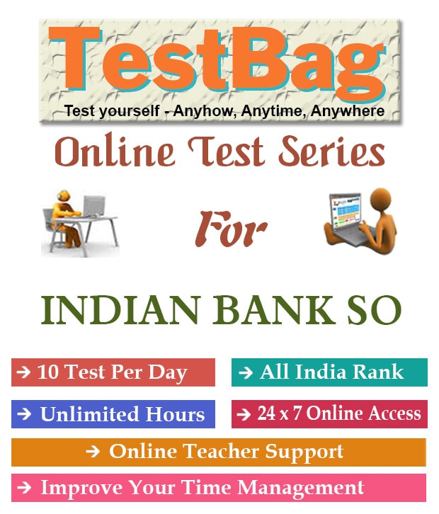 indian bank exam online test series