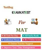 Mock test for mat exam | 6 Months  