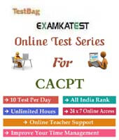 mock test for ca cpt  ( 12 Month ) 