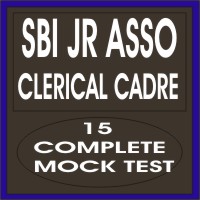 sbi junior associate clerk mock test  | 15 Mock Test