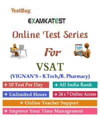 VSAT Vignans Scholastic Aptitude Test 1 month