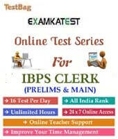 IBPS Clerical Exam Online | prelims & Mains