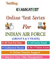 Indian Air Force Group X (Technical) Trade Recruitment Exam 1 month
