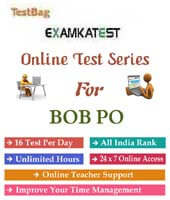 Bank of baroda po online practice test | 3 Months