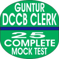 Guntur dccb exam mock test | 25 Mock Test