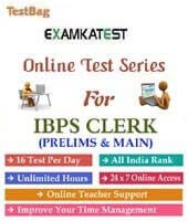 Ibps clerk prelims mock test online |  1 month